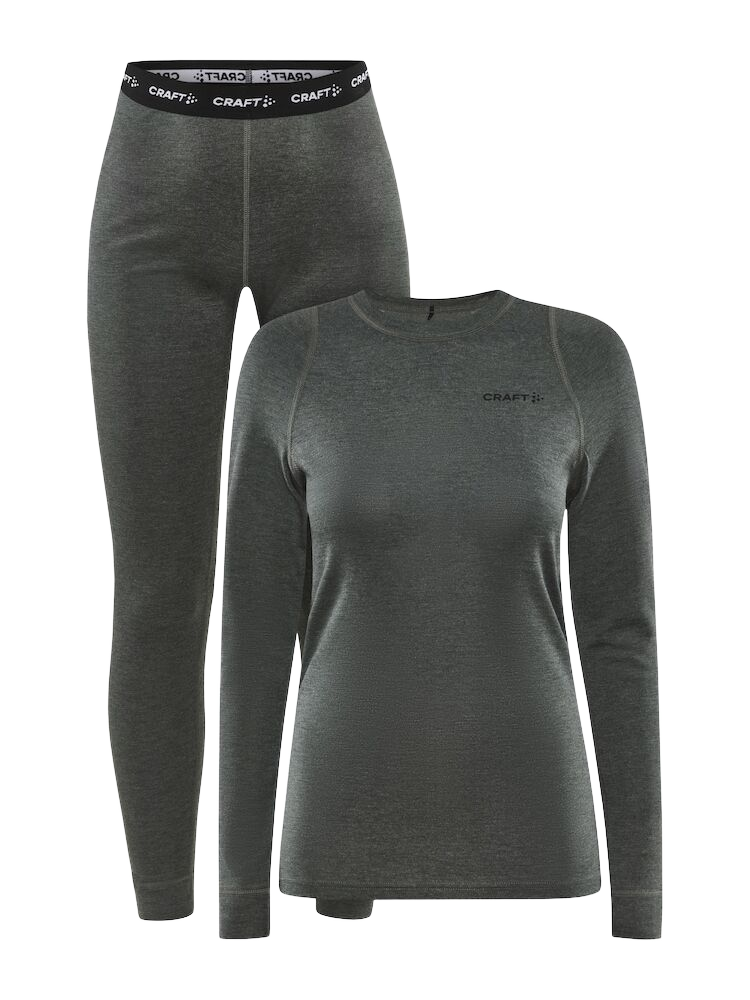 CRAFT CORE WOOL MERINO BASELAYER SÆT DAME