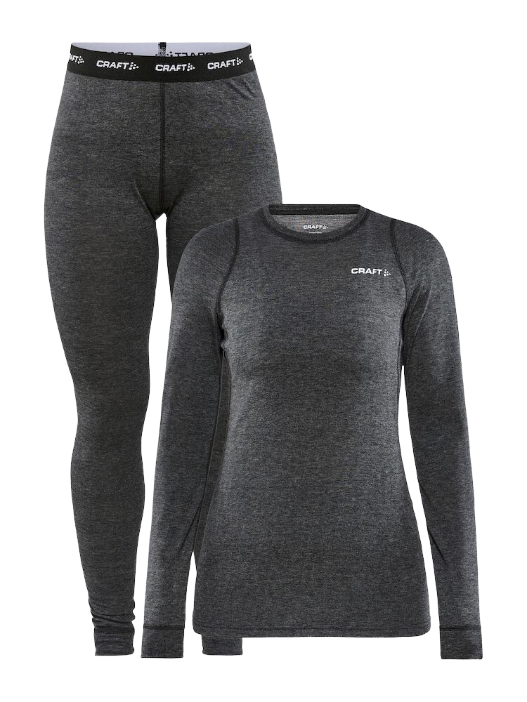 CRAFT CORE WOOL MERINO BASELAYER SÆT DAME