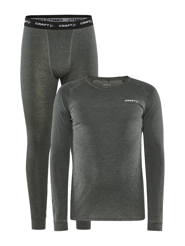 CRAFT CORE WOOL MERINO BASELAYER SÆT HERRE