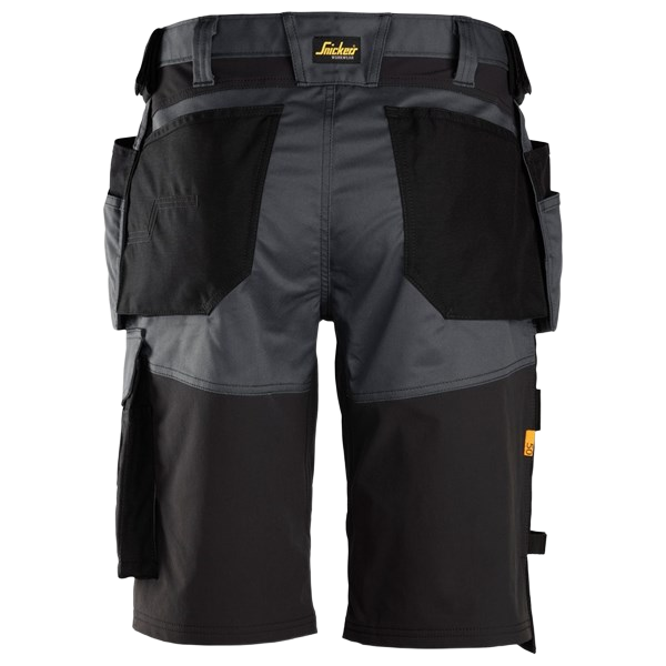 SNICKERS 6151 ALLROUNDWORK STRETCH SHORTS LOOSE FIT MED HYLSTERLOMMER