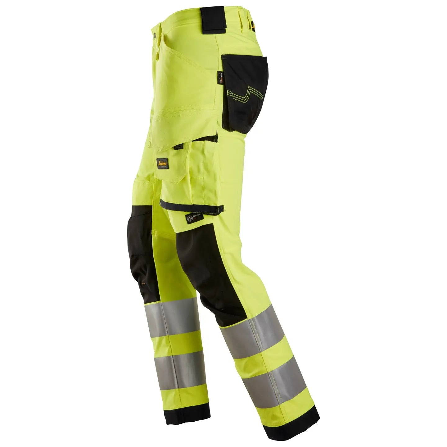 SNICKERS 6343 HI-VIS STRETCH BUKS, KLASSE 2