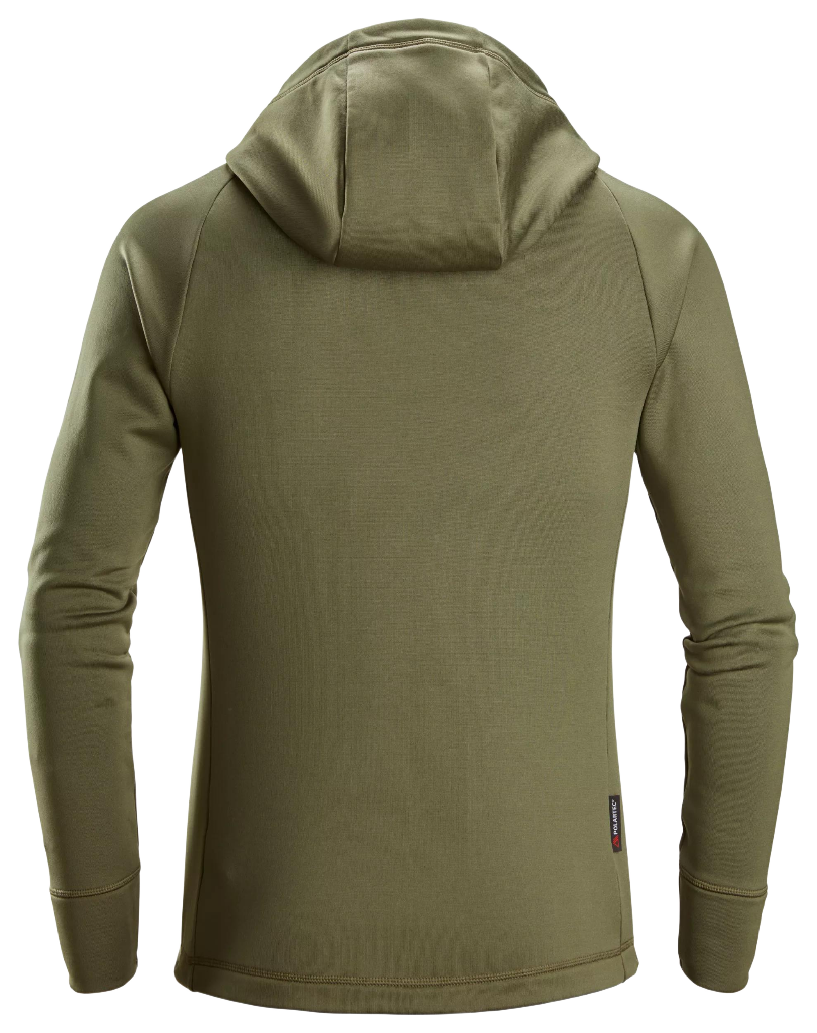 SNICKERS 8026 FLEXIWORK POLARTEC® POWER STRETCH® HÆTTETRØJE MED LANG LYNLÅS