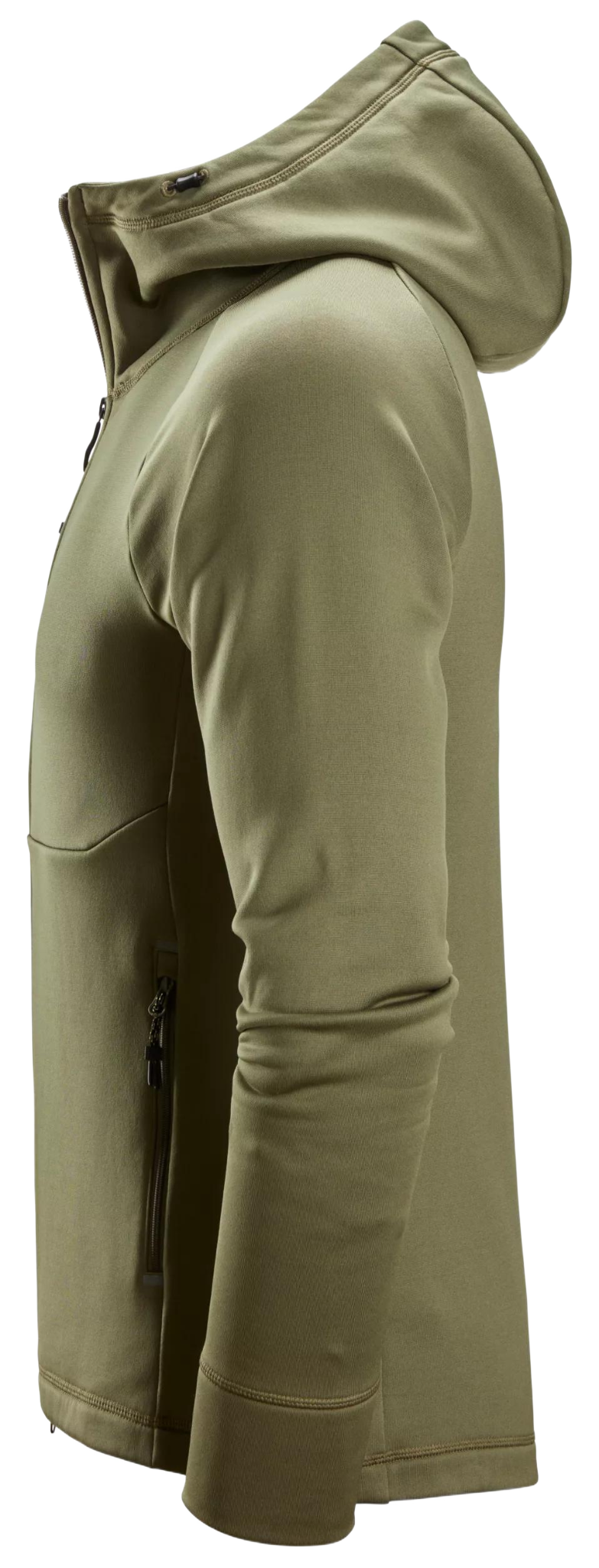 SNICKERS 8026 FLEXIWORK POLARTEC® POWER STRETCH® HÆTTETRØJE MED LANG LYNLÅS