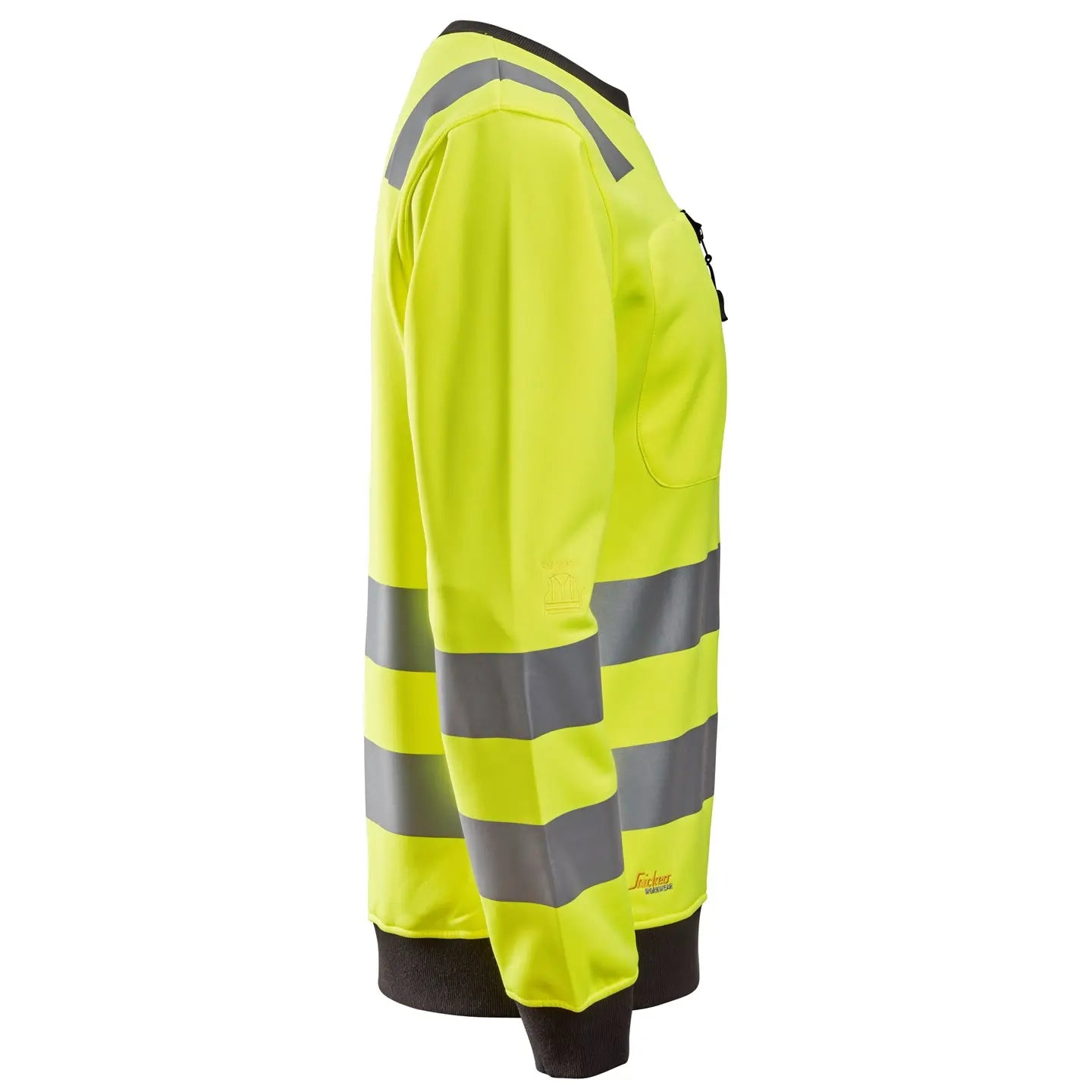 SNICKERS 8037 HI-VIS SWEATSHIRT, KLASSE 2/3