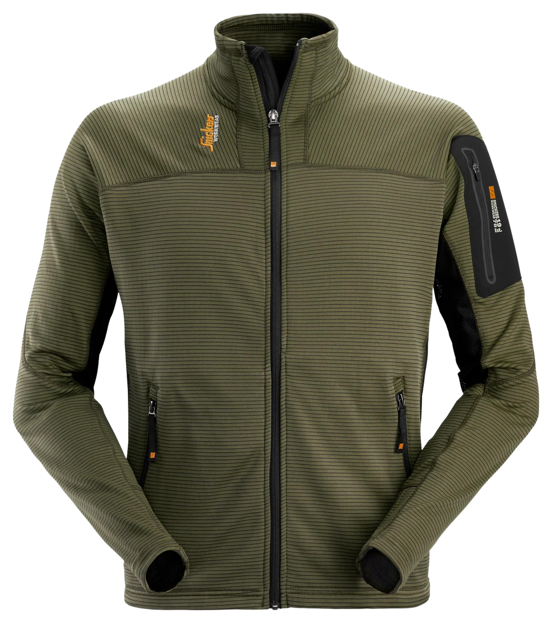 SNICKERS 9438 BODY MAPPING MICROFLEECE JAKKE