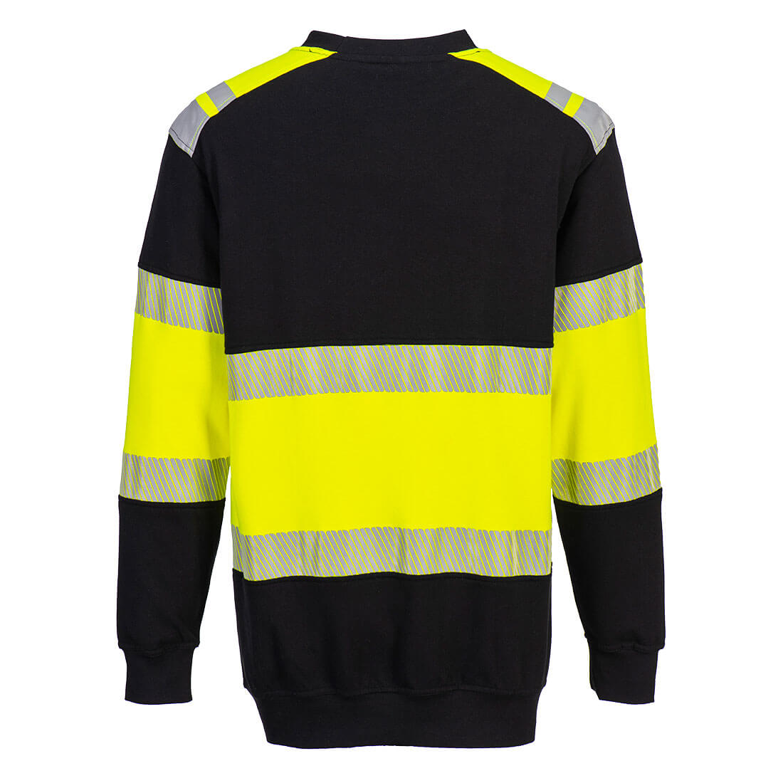 PORTWEST PW3 HI-VIS FLAMMEHÆMMENDE KL.1 SWEATSHIRT, FR716