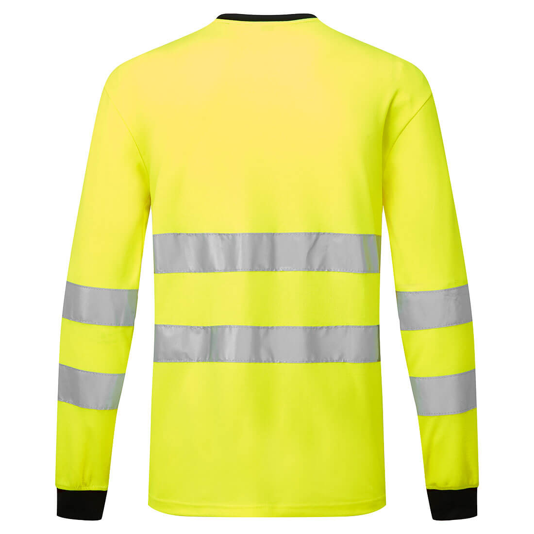 PORTWEST PW2 HI-VIS LANGÆRMET T-SHIRT, PW221