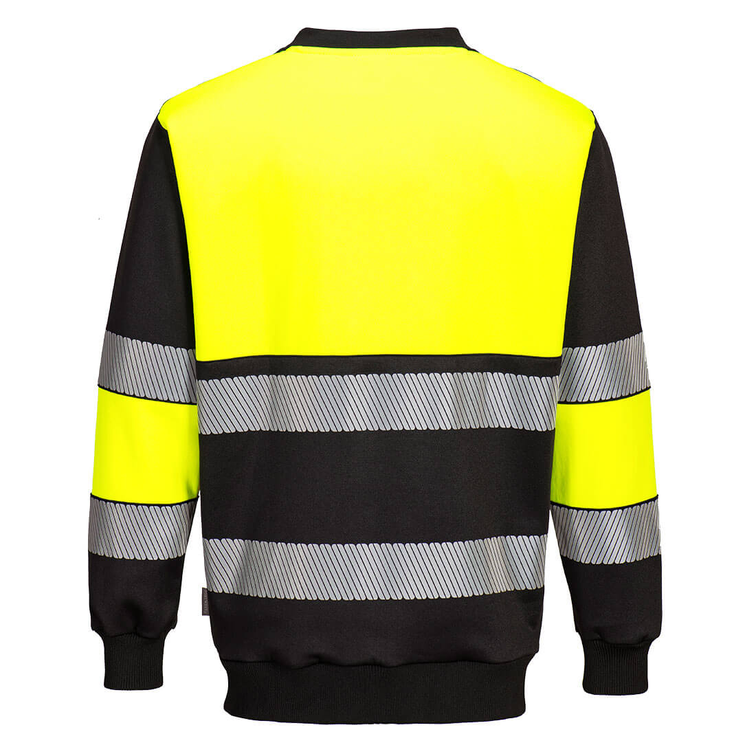 PORTWEST PW3 HI-VIS KLASSE1 SWEATSHIRT, PW376