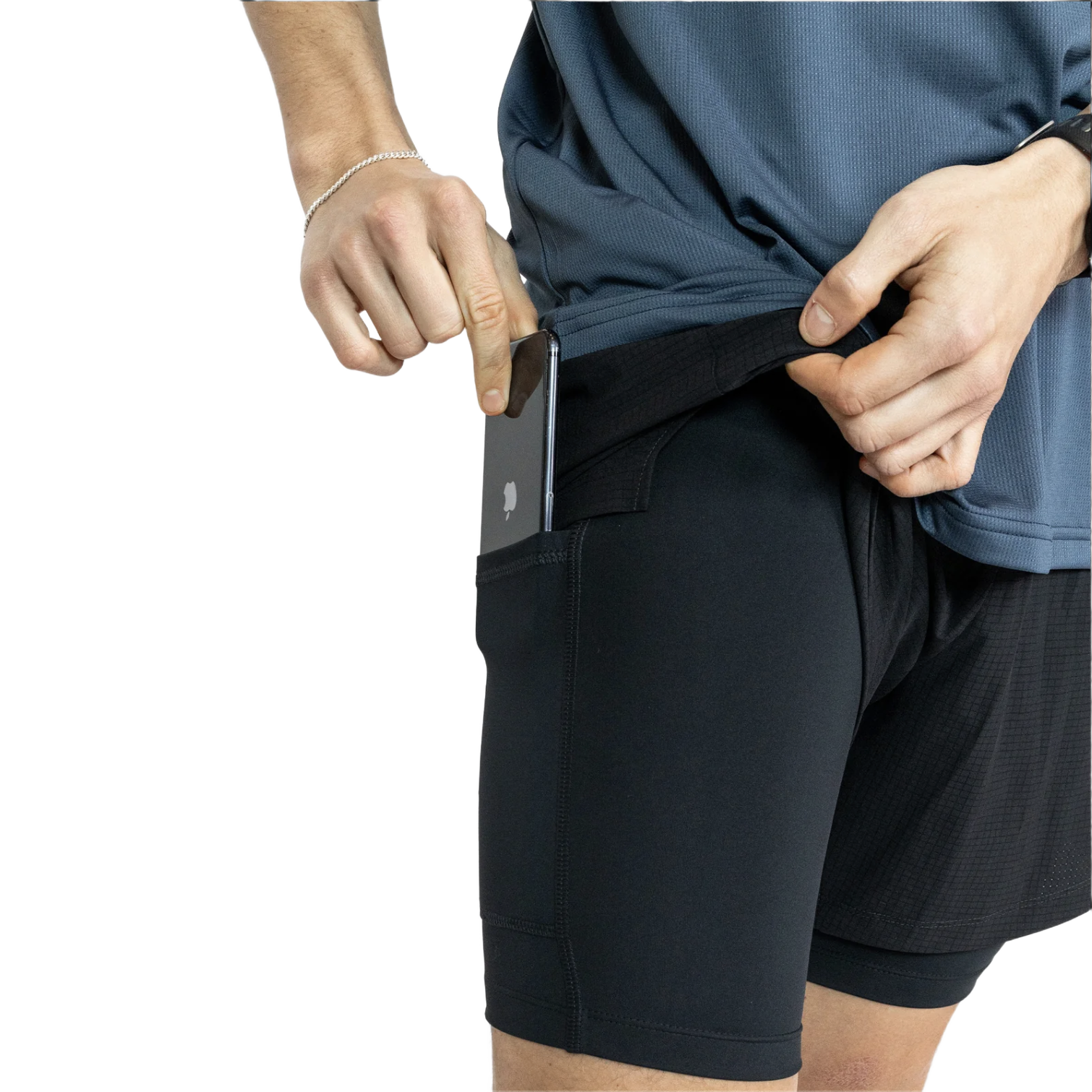 LIITEGUARD GLU-TECH RUNNING 2IN1 SHORTS | HERRE