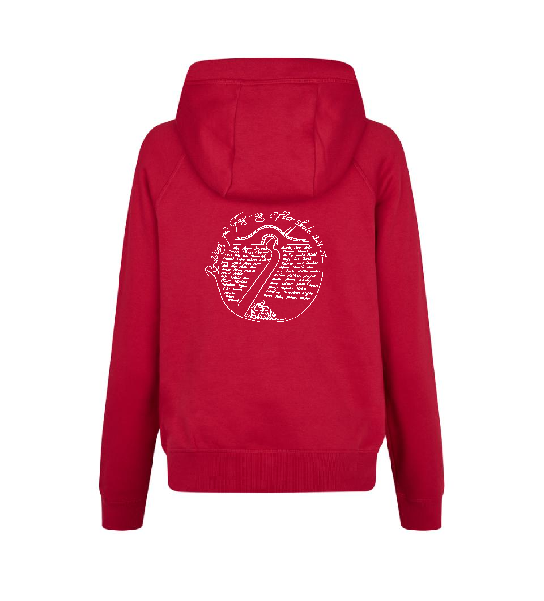 RFFE Hoodie - Dame (Rød)