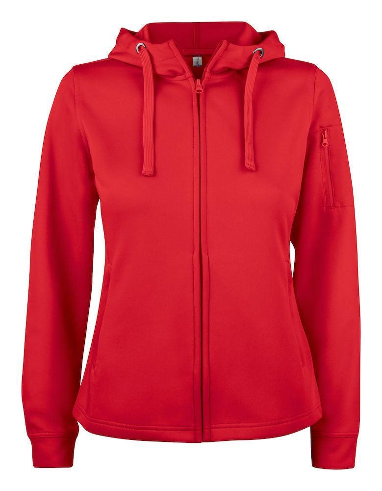 CLIQUE BASIC ACTIVE HOODY FULL ZIP WOMEN - Hættetrøjer - JA Profil 