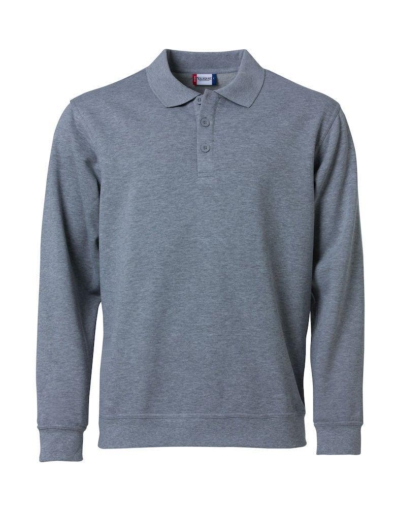 CLIQUE BASIC POLO SWEATER - Langærmet polo - JA Profil 